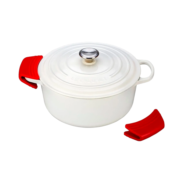 Agarradores de Silicona Rojo Le Creuset (set de 2)
