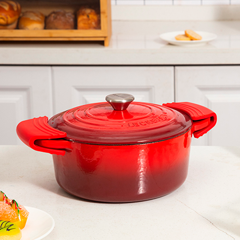 Agarradores de Silicona Rojo Le Creuset (set de 2)