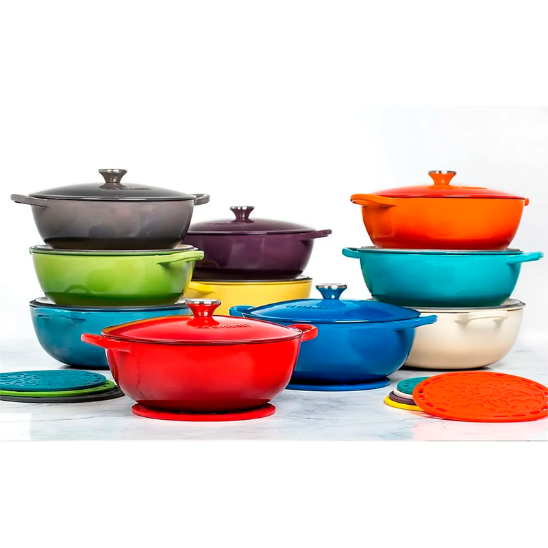 Salvamantel de Silicona 20cm Verde Bamboo Le Creuset