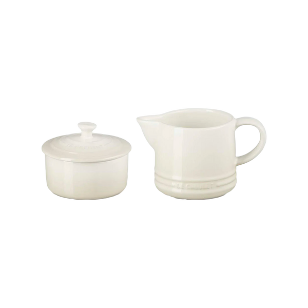 Set Cremera y Azucarero Merengue Le Creuset