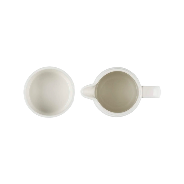 Set Cremera y Azucarero Merengue Le Creuset