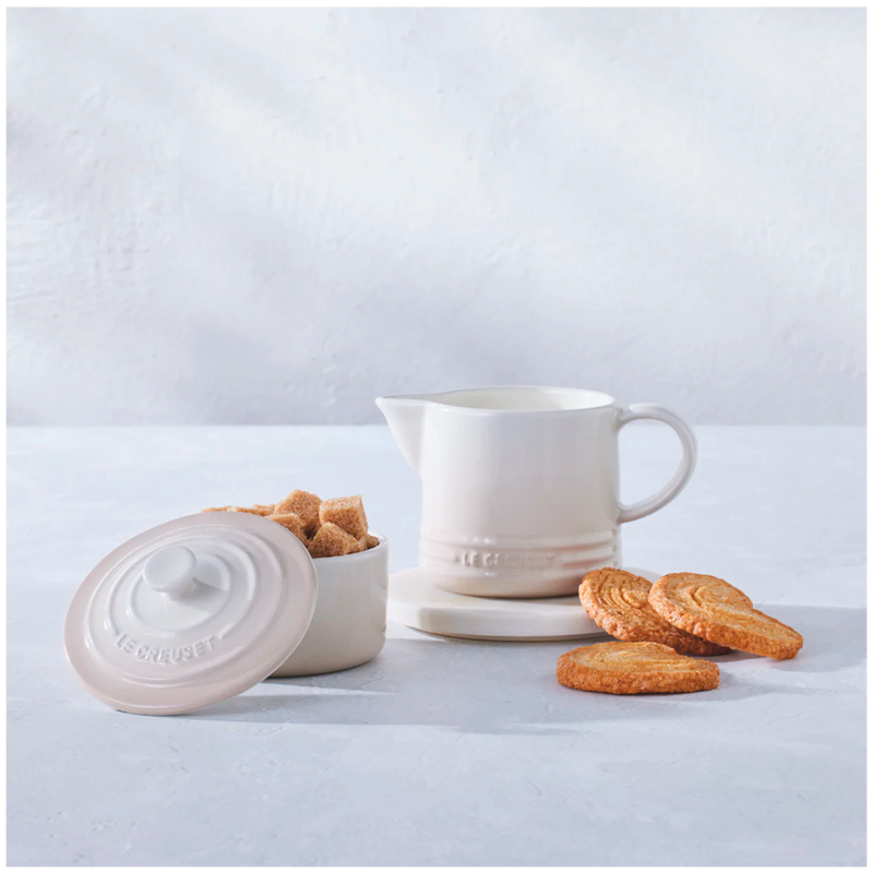 Set Cremera y Azucarero Merengue Le Creuset
