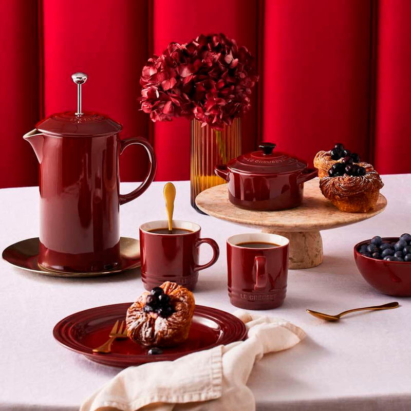 Cafetera French Press Granate Le Creuset