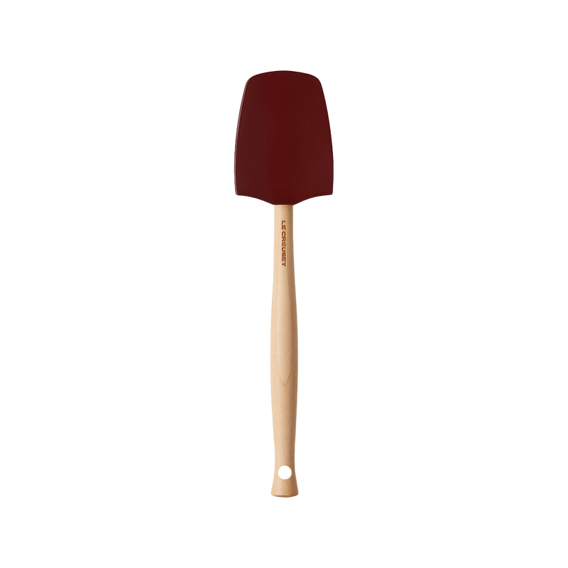 Cuchara-Espátula Grande Granate Le Creuset
