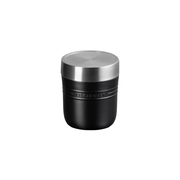 Termo Contenedor de Alimentos Negro Mate Le Creuset
