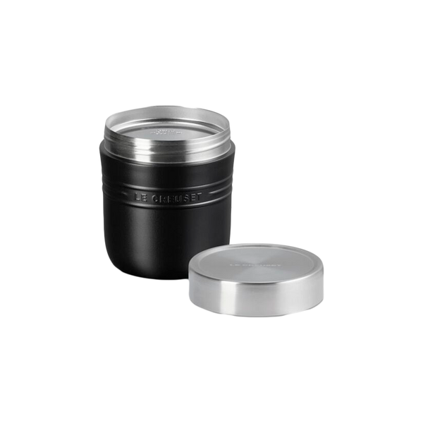 Termo Contenedor de Alimentos Negro Mate Le Creuset