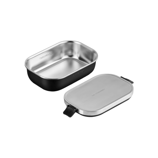 Contenedor de Alimentos Negro Mate Le Creuset