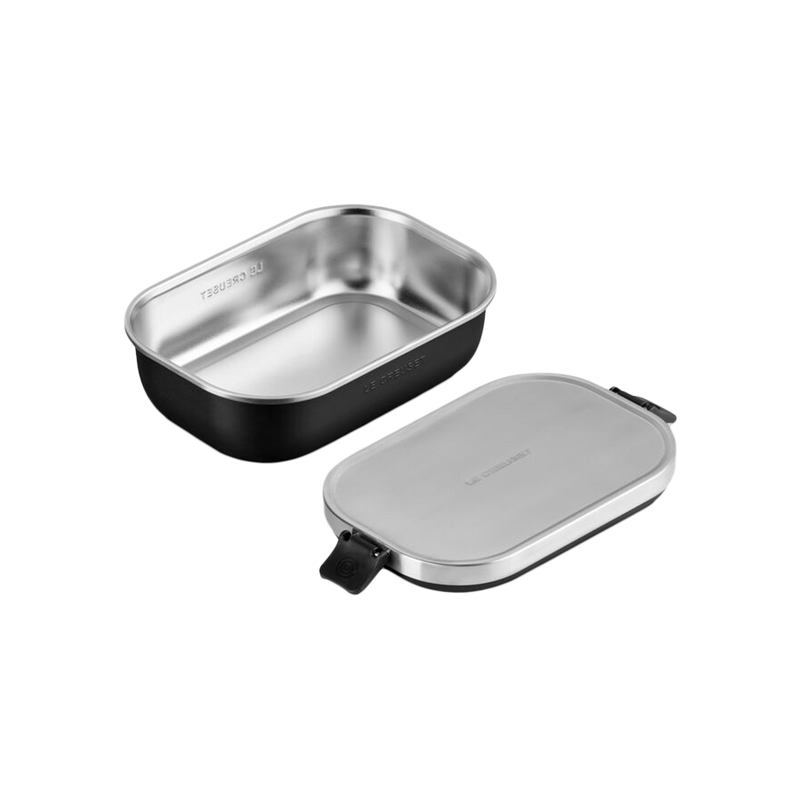Contenedor de Alimentos Negro Mate Le Creuset