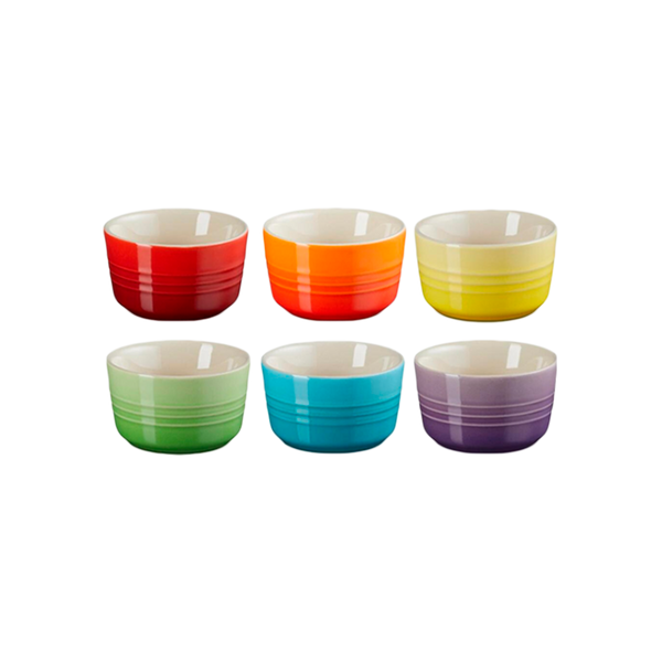 Ramekin Arcoiris Le Creuset (set de 6)