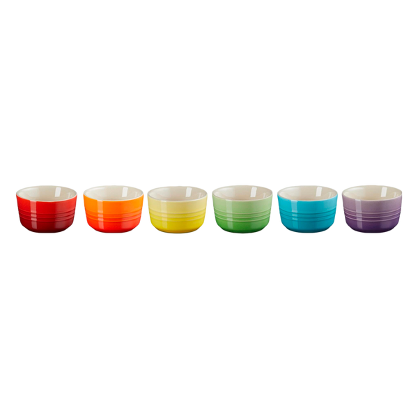 Ramekin Arcoiris Le Creuset (set de 6)