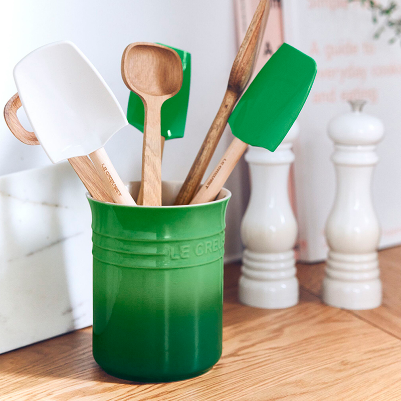 Porta Espátulas Verde Bamboo Le Creuset