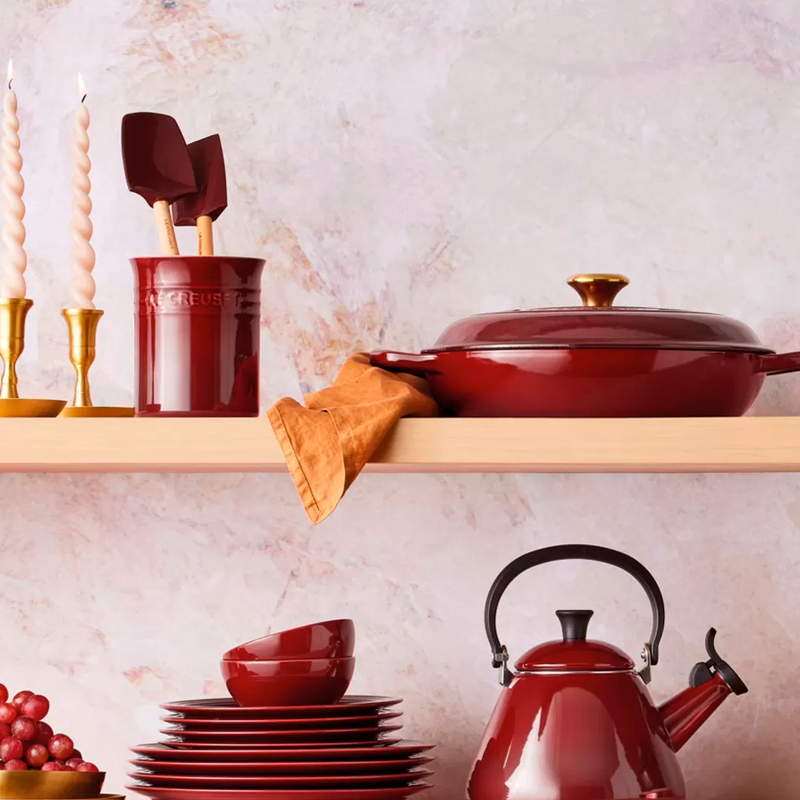 Porta Espátulas Granate Le Creuset