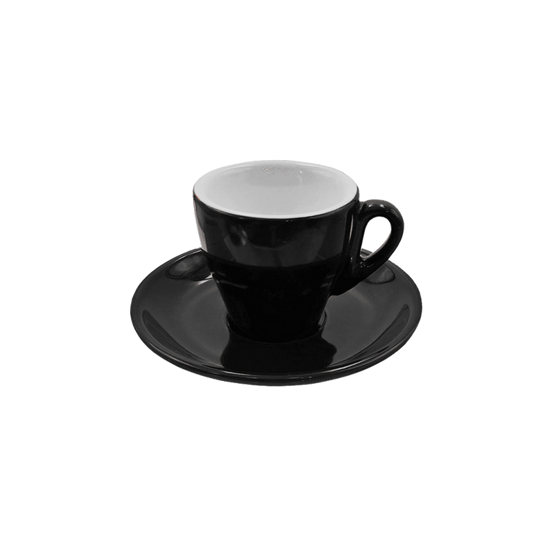 Tazas Espresso Milano Negro (Set de 6)