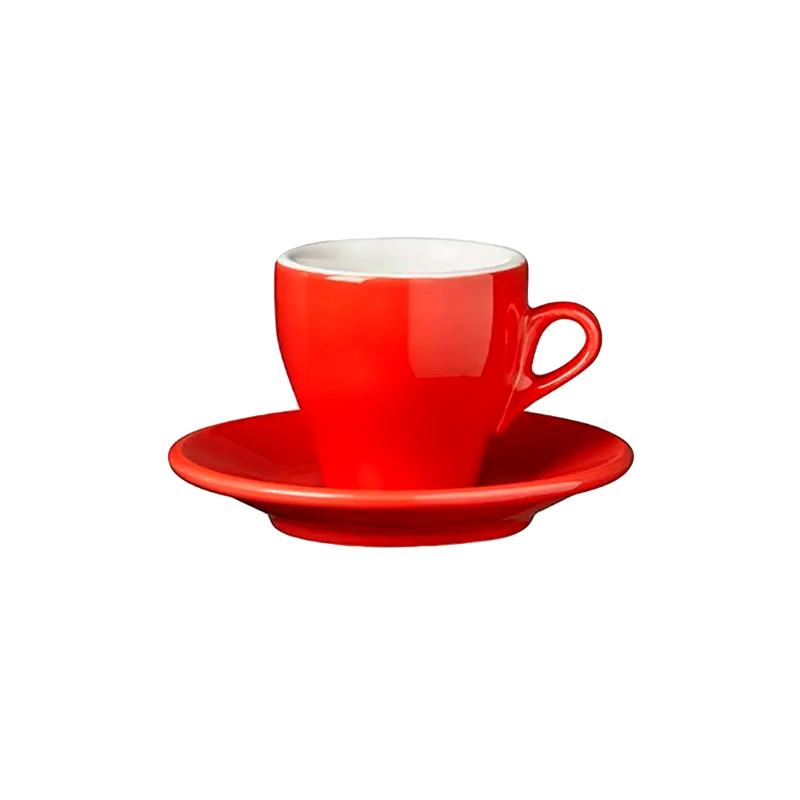 Tazas Espresso Milano Rojo (Set de 6)