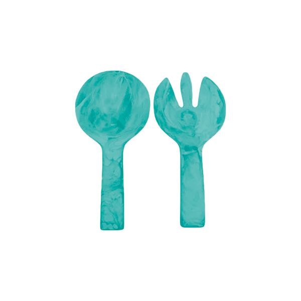 Jumbo Servidores de Ensalada Swirl Aqua Nashi (Set de 2)