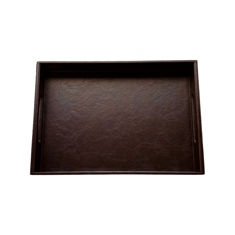 Bandeja Rectangular Grande Marrón Deria