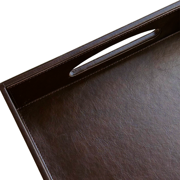 Bandeja Rectangular Grande Marrón Deria