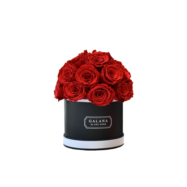 Luxury Medium Box Rosas Eternas Galana