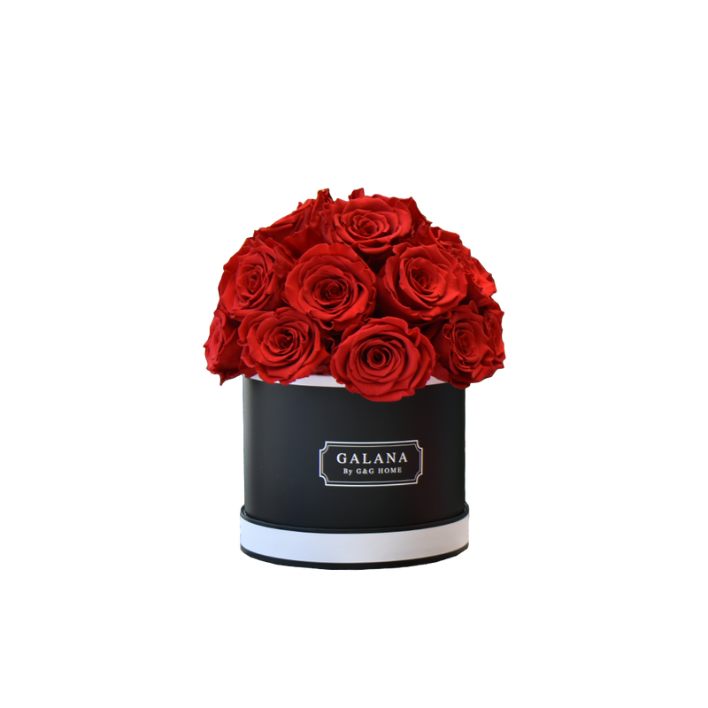 Luxury Medium Box Rosas Eternas Galana