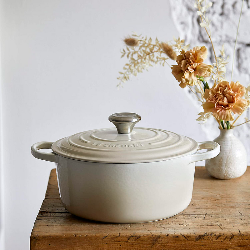 Olla Redonda Merengue Le Creuset