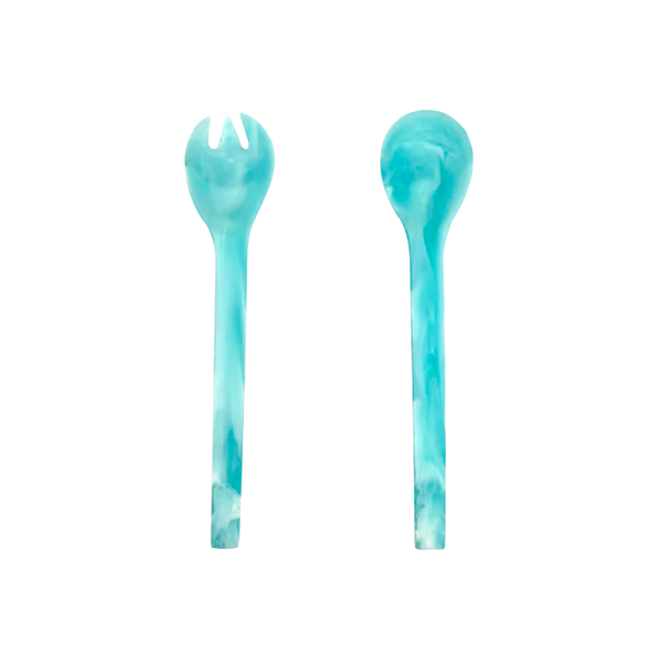 Everyday Servidores de Ensalada Swirl Aqua Nashi (Set de 2)