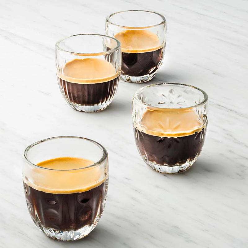 Troquet Assorted Espresso Cup La Rochère (Set x 4)