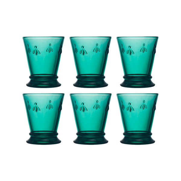 Bee Tumbler Emerald La Rochère (Set x 6)