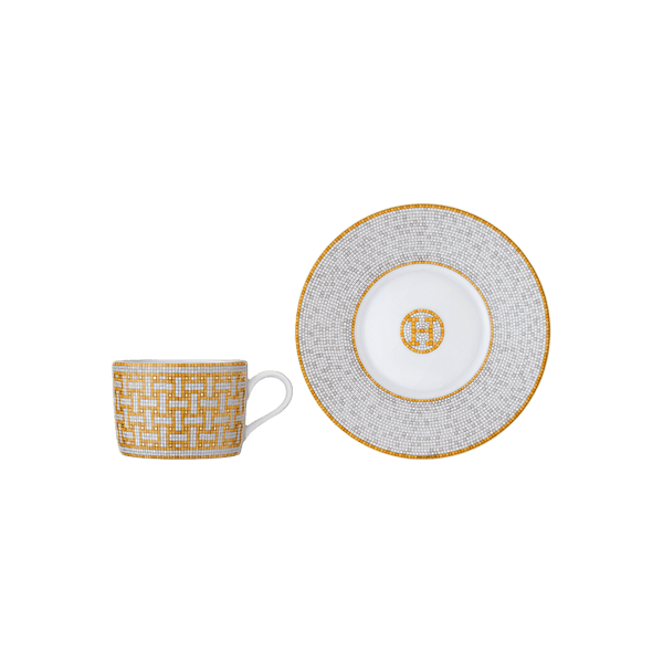 Mosaique Au 24 Hermès Taza para Té y platillo