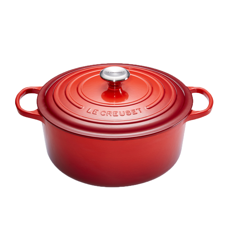 Olla Redonda Rojo 26 Le Creuset