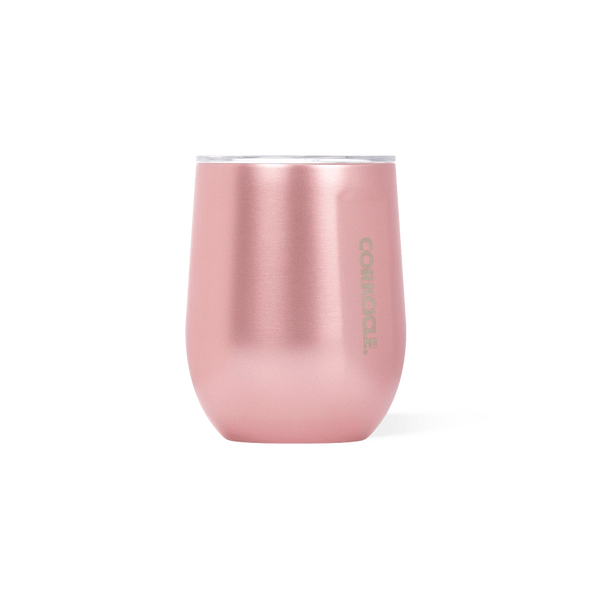 Corkcicle Stemless Rosa Metálico 12oz