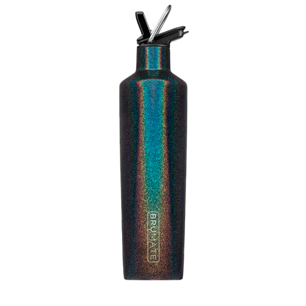 Brümate ReHydration Bottle Glitter Charcoal  25oz