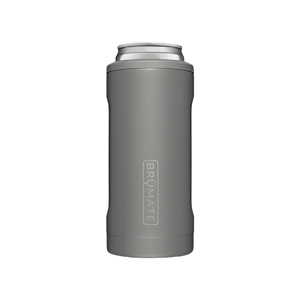 Brümate Hopsulator Slim Matte Gray 12oz