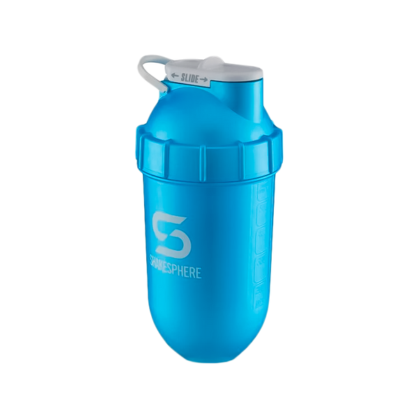 Protein Shaker Bottle 700ml Tumbler Original Metallic Cyan