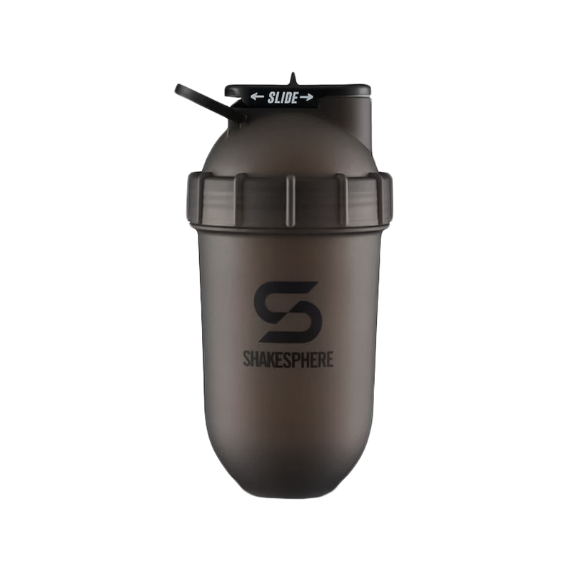 Protein Shaker Bottle 700ml Tumbler Original Frosted Black