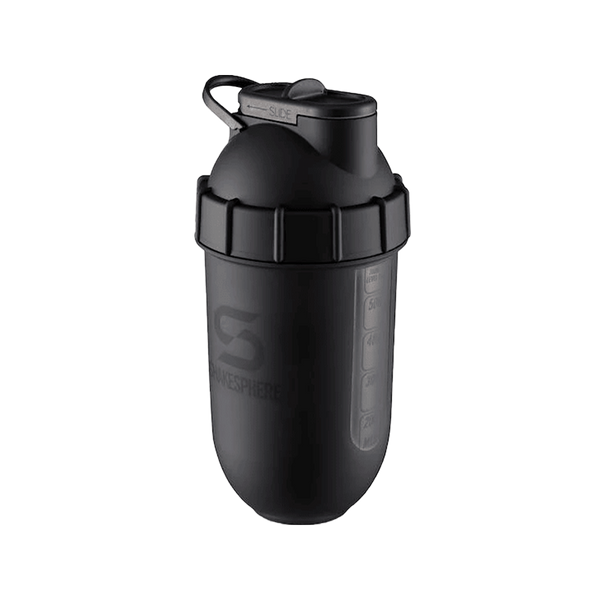 Protein Shaker Bottle 700ml Tumbler View Matte Black