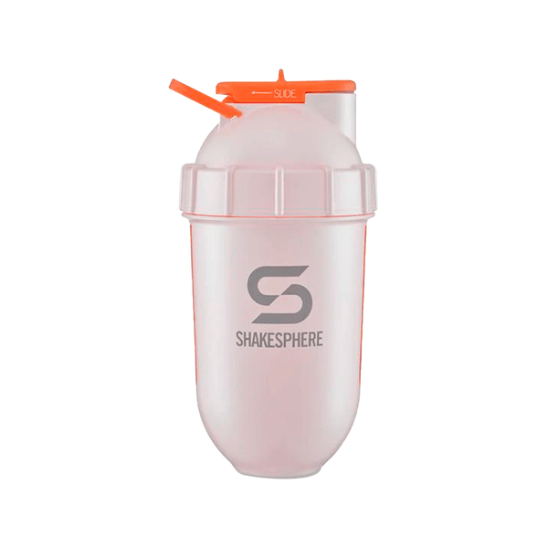 Protein Shaker Bottle 700ml Tumbler View Pearl White