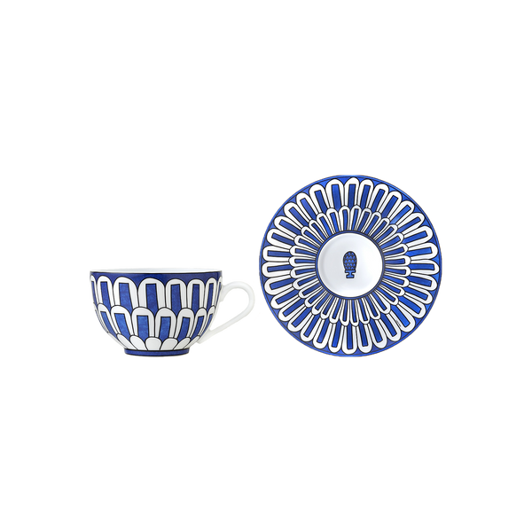 Bleus d'Ailleurs Hermès Taza de Té (set de 2)