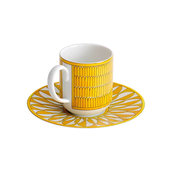 Soleil D'Hermes Taza para Espresso y Plato