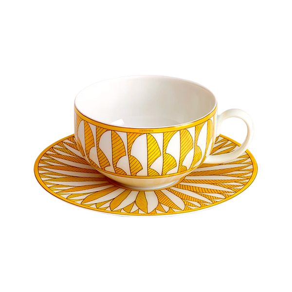 Soleil D'Hermes Taza para Té y Plato